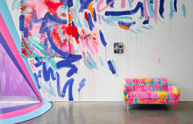 Atrium Projects / Sarah Cain: To—you know—you